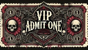 WASP anniversary tour VIP ticket