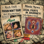 Poison and Journey rock bands