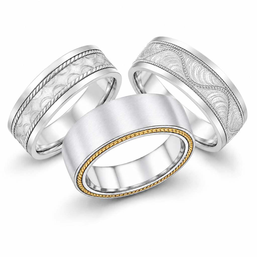 Unique men's wedding bands wedding bands for the 2026 Las Vegas Show