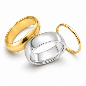 Novell electroform wedding bands for the 2026 Las Vegas Show