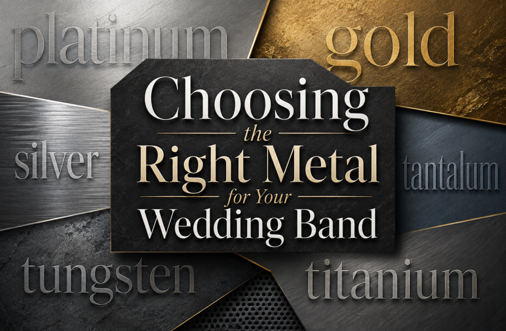 Choosing the Right Metal for Your Wedding Band