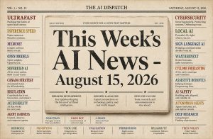 This Week in AI News. - August 15, 2026