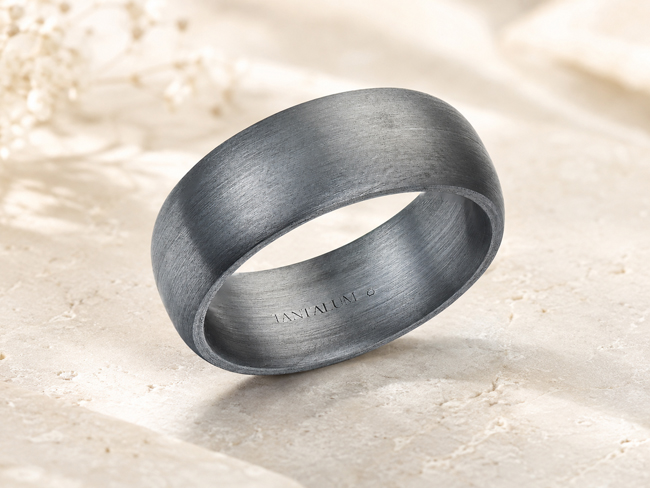 tantalum men's wedding band