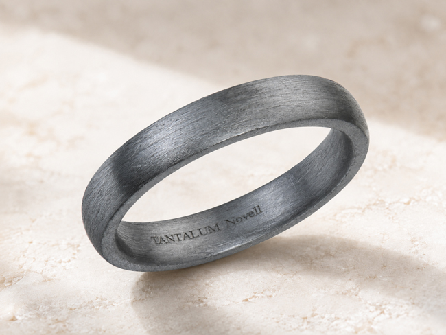 tantalum men's wedding band