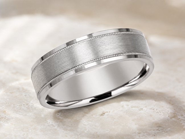 designed men's wedding band