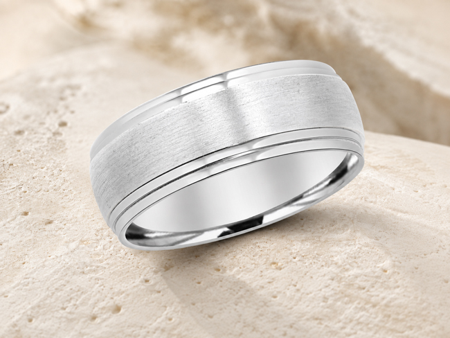 designed men's wedding band