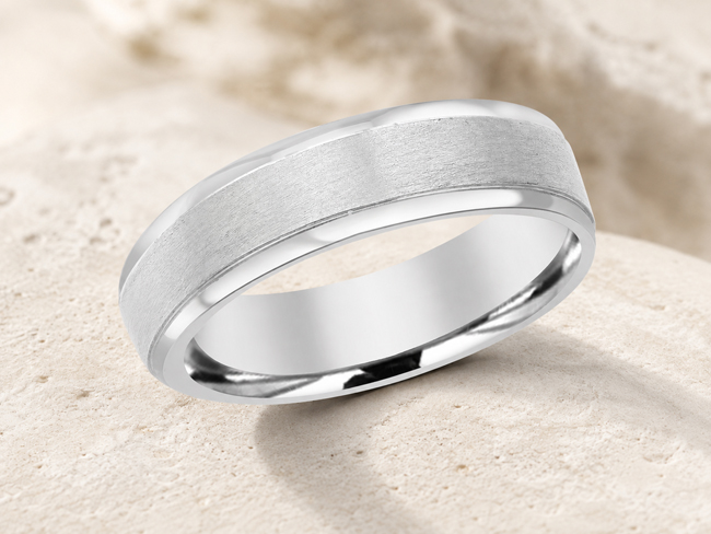 designed men's wedding band