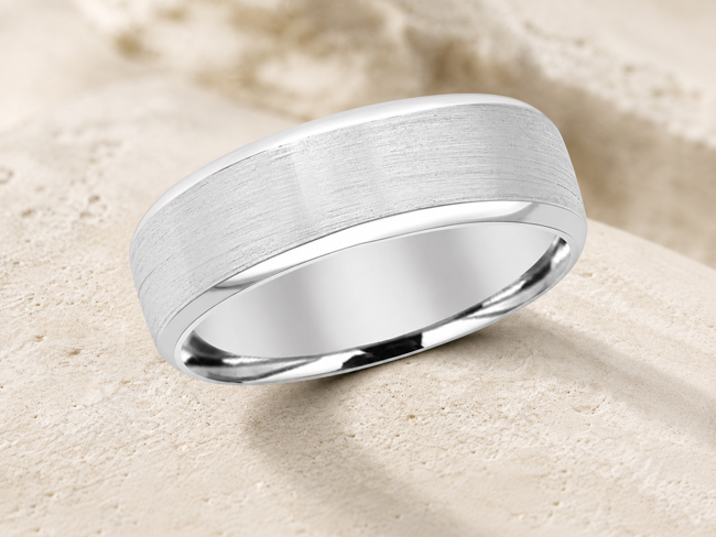 designed men's wedding band