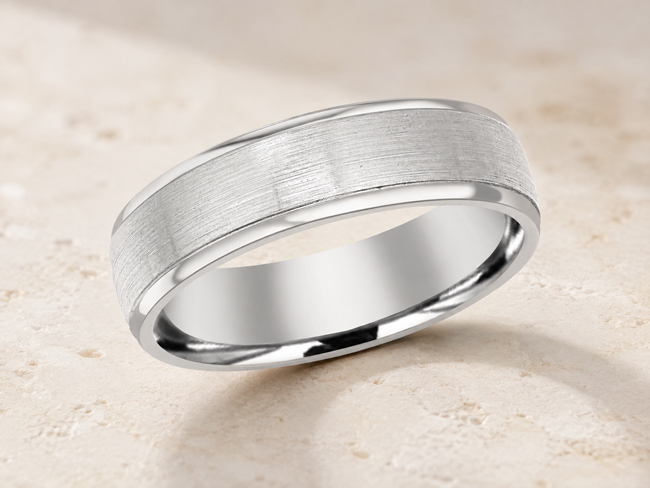 designed men's wedding band