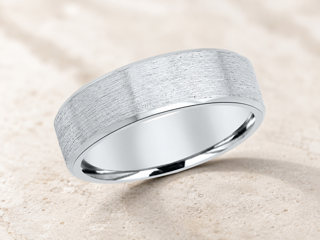 designed men's wedding band