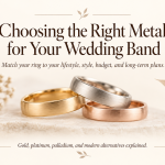choosing the right metal for your wedding band