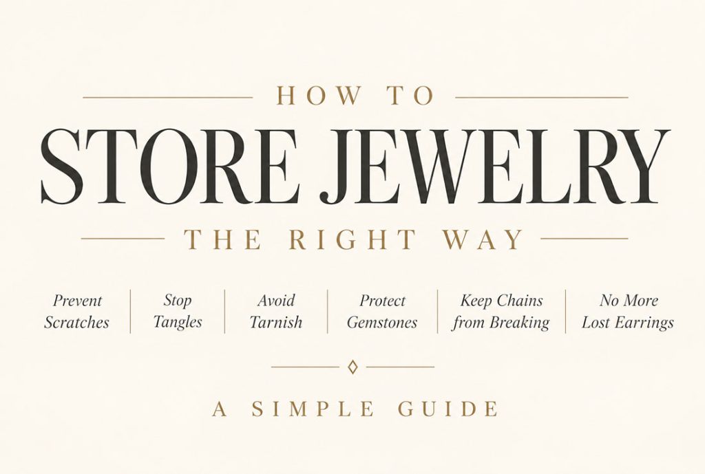 how to store jewelry