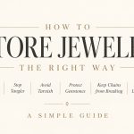 how to store jewelry
