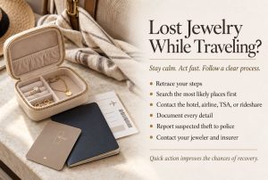 Lost Jewelry on Vacation? A Step-by-Step Guide for Travelers